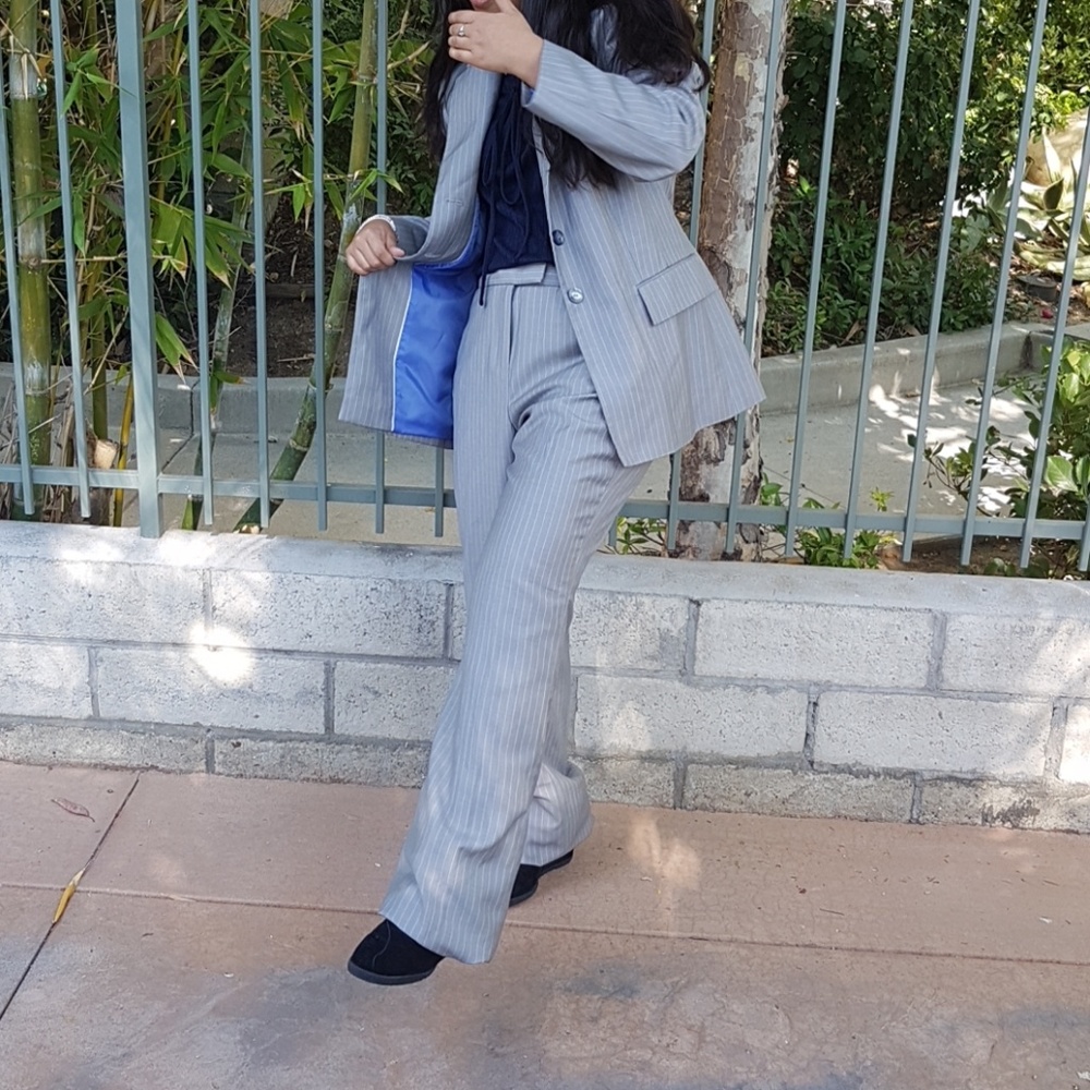 Calvin Klein Silver Suit